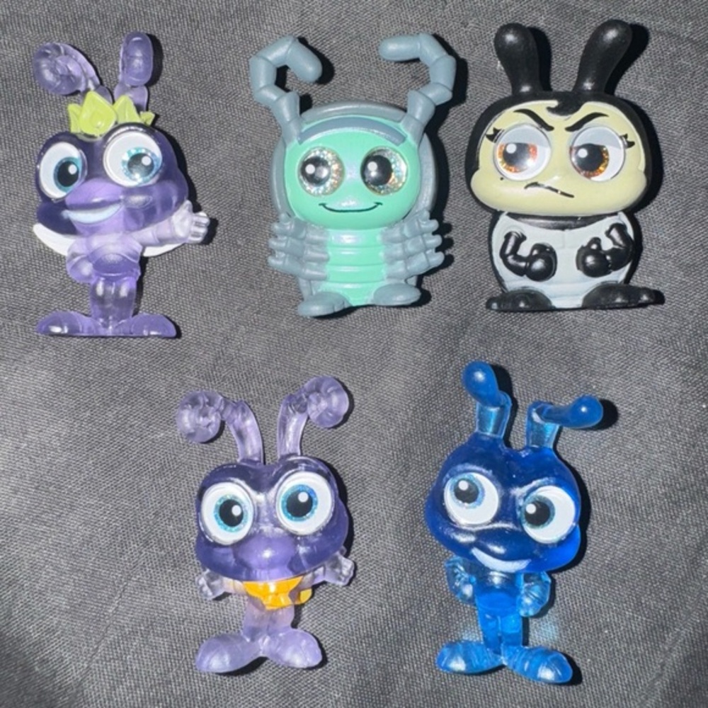 Pixar Bugs Life Set of 5 Disney Just Play Doorables